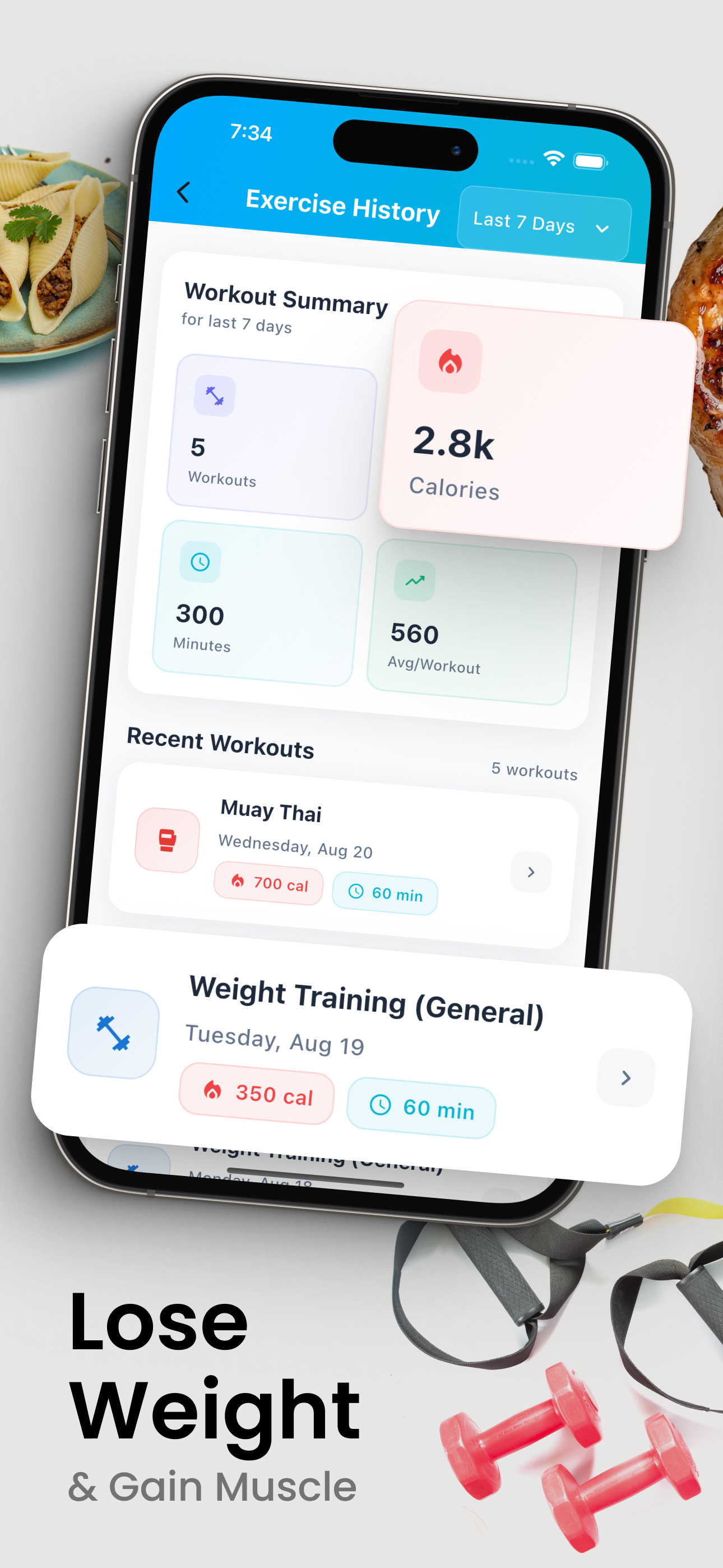 Smart Workout Tracking